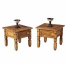 FurnitureToday Seconique Corona pair of lamp tables