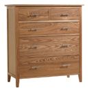 FurnitureToday Sheriton 2 over 3 chest of drawers