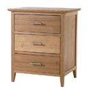 FurnitureToday Sheriton 3 drawer bedside