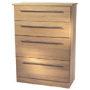 FurnitureToday Sherwood Four Drawer Deep Chest