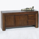 FurnitureToday Sirius mahogany low TV and Video cabinet