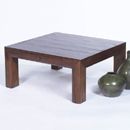 Sirius mahogany square coffee table