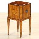FurnitureToday Small Satinwood Plantstand