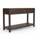 FurnitureToday Sterling Park Dark Wood Console Table