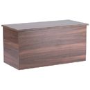 FurnitureToday Tara Walnut Blanket Box 