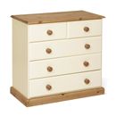 FurnitureToday Tarka Painted 2 over 3 Drawer Chest