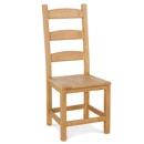 FurnitureToday Tarka Solid Beech Amish Dining Chair