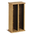 FurnitureToday Tarka Solid Pine Double CD Rack