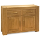 FurnitureToday Trend Solid Oak Medium Sideboard