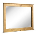 FurnitureToday Tuscany Oak Mirror
