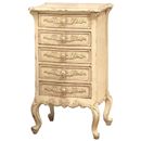 Valbonne French painted 5 drawer chest