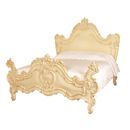 FurnitureToday Valbonne French painted 5ft heavy carved bed