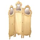 FurnitureToday Valbonne French painted mirrored screen
