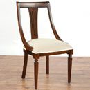 FurnitureToday Vanessa dark wood Optima Carver Chair