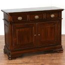 FurnitureToday Vanessa dark wood Two Door Buffet