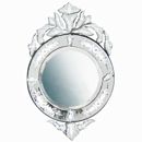 Venetian Small Round Mirror