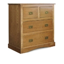 FurnitureToday Vermont Ash 2 Plus 2 Chest