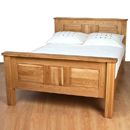 FurnitureToday Vermont Solid Oak Bed