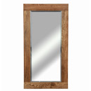 FurnitureToday Vermont Solid Oak Mirror 