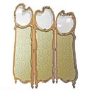 FurnitureToday Versailles green upholstered screen