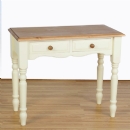 FurnitureToday Village Pine Painted 4 Leg Dressing Table