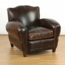 FurnitureToday Vintage Leather Pigalle Arm Chair