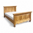 FurnitureToday Vintage pine 5ft aries bed