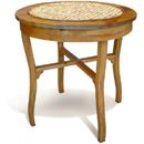 FurnitureToday Vintage pine rattan bar table