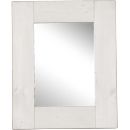 FurnitureToday White Painted Plank Mirrors