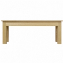 FurnitureToday Winchester solid oak coffee table