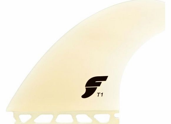 FT1 Traditional Fiberglass Fins - Clear