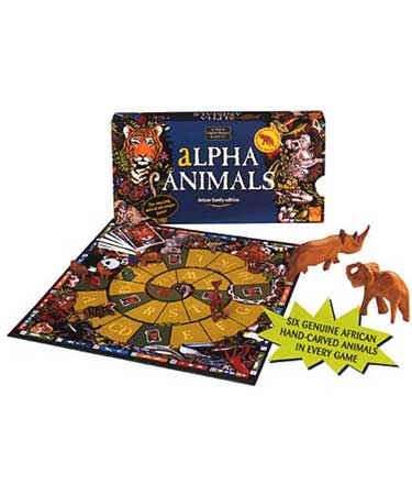 G B G Alpha Animals Deluxe Board Game