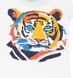 Funky Tiger T-shirt White 34,36/37,38/39