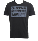 Black T-Shirt with Grey Logo