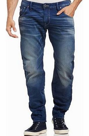 Mens Arc 3D Slim Jeans, Firro Denim In Medium Aged, W36/L34