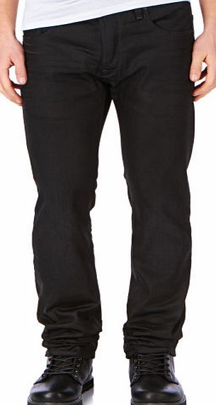 G-Star Mens G-Star 3301 Straight Jeans - Hoist Black