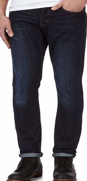 G-Star Mens G-Star 3301 Tapered Jeans - Hadron