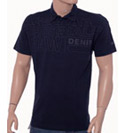 G-Star Navy Cotton Polo Shirt