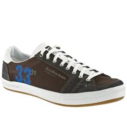 Male G-star Raw Road Blink Fabric Upper Fashion Trainers in Brown
