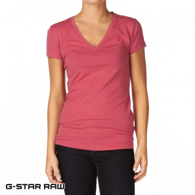 Womens G-Star Base V T-Shirt - Rosus