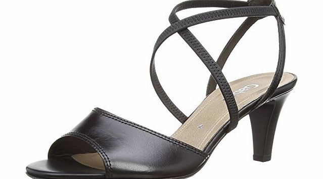 Gabor Elan, Women Wedge Heels Sandals, Black (Black Leather), 5.5 UK (38 1/2 EU)