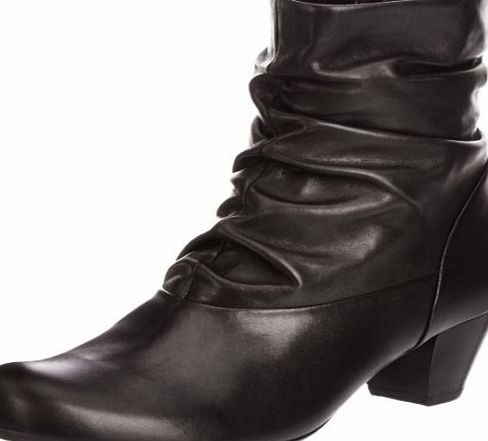 Gabor Womens Corbin L Boots 96.671.57 Black Leather 4.5 UK, 37.5 EU