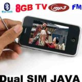 iPoP V800(8GB) 3.2` Touchscreen TV Mobile Phone GSM Quad-band -Dual Sim Dual Standby-JAVA (Self install) - FM -MP3/MP4- PDA -Camera- Bluetooth- Unlocked Sim Free