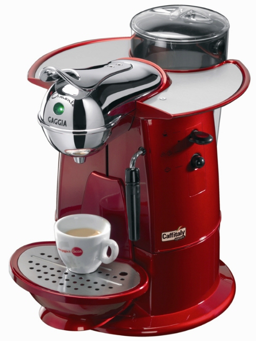 Gaggia Land#39;Amante red Capsule System Coffee Machine