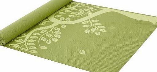 Gaiam Printed Yoga Mat - Tree of Life Print (3mm)