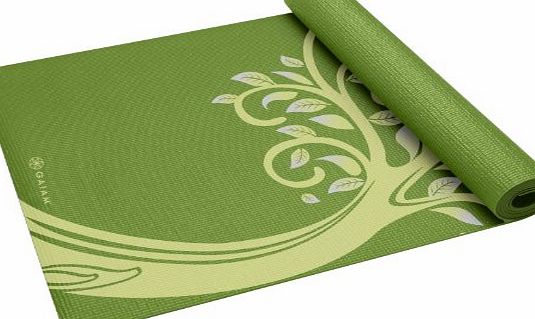 Gaiam Printed Yoga Mat - Tree of Wisdom Print (3mm)