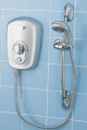 8.5 9.5 or 10.5kW shower in silver