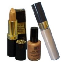 14k Gold Trio of Varnish- Lipstick& Colorlift Eyeshadow