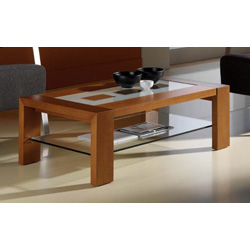 Moderno - Top Rectangle Coffee Table with