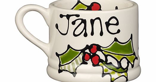 Gallery Thea Personalised Mug, Holly